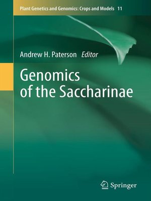 cover image of Genomics of the Saccharinae